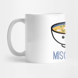 Misomaniac Funny Miso Japanese Soup Kawaii Anime Puns Jokes Mug